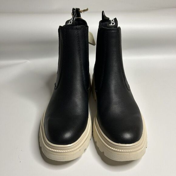 BIONICA Drina Water Resistant Chelsea Boot Black Genuine Leather 11 M - Picture 2 of 9